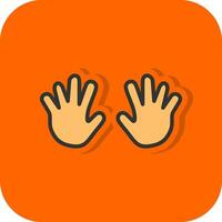 Hands Vector Icon Design