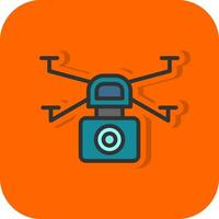 diseño de icono de vector de dron