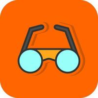 Glasses Vector Icon Design