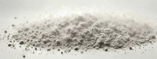 Abstract texture dust particle and dust grain on white background.. AI generated photo