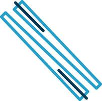 Chopsticks Vector Icon Design