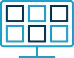 Screen Vector Icon Design