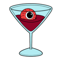 The illustration of a cocktail png