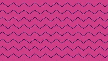 un rosado antecedentes con un zigzag modelo video