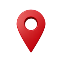 Icon Location Map AI Generative png