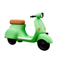 scooter balade bicyclette ai génératif png