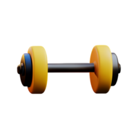 Dumbbell Fit Gym AI Generative png