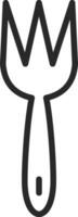 Fork Vector Icon Design