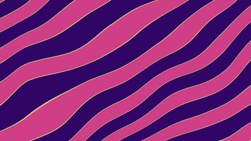 un púrpura y rosado cebra raya modelo video