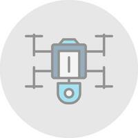 Drone Vector Icon Design