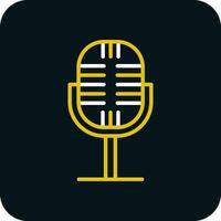 Microphone Vector Icon Design