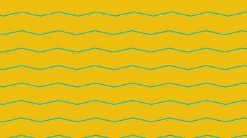 a yellow and green chevron pattern video