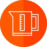 Measuring jug Vector Icon Design