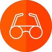 Glasses Vector Icon Design