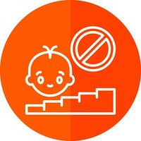 Stairs Vector Icon Design