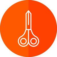 Scissors Vector Icon Design