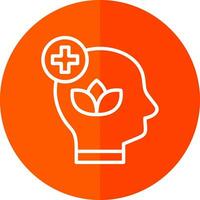 diseño de icono de vector de salud mental