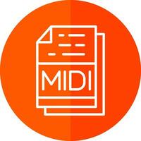 Midi Vector Icon Design