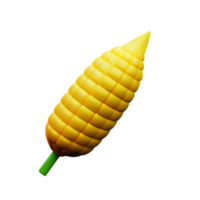 Sweetcorn Food Cob  AI Generative png