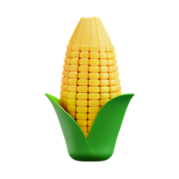 Sweetcorn Food Cob  AI Generative png