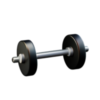 Dumbbell Fit Gym AI Generative png