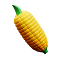 Zoete maïs voedsel maïskolf ai generatief png