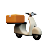 Scooter Ride Bike  AI Generative png