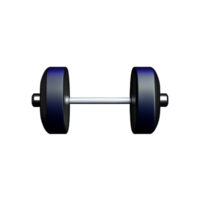 Dumbbell Fit Gym AI Generative png