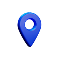 Icon Location Map AI Generative png