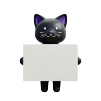 chat signe mignonne ai génératif png