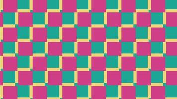en färgrik mönster med kvadrater och rektanglar video