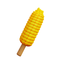 Sweetcorn Food Cob  AI Generative png