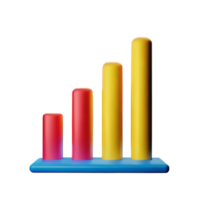 Graph Diagrammleiste Lager ai generativ png