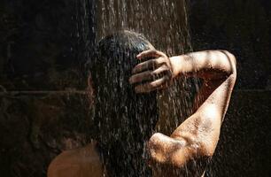 Enjoying Tropical Shower photo