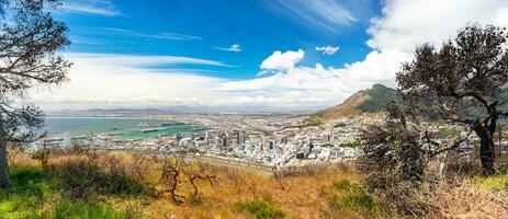 Panoramic view of the Cape Town photo