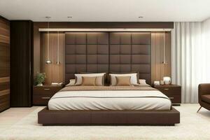 Modern Bedroom style. Pro Photo