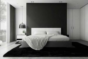 Modern Bedroom style. Pro Photo