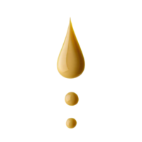 Sweet honey or olive oil drops. AI Generated png