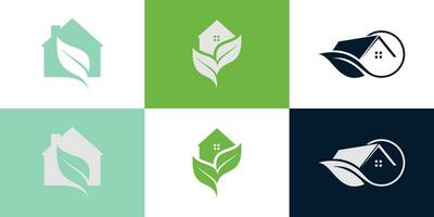 collection of building architecture sets Premium Vector
