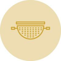 Strainer Vector Icon Design