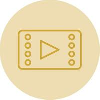 Video player Vector Icon Design