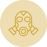 Gas mask Vector Icon Design