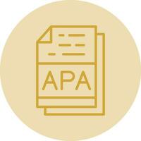 apa vector icono diseño