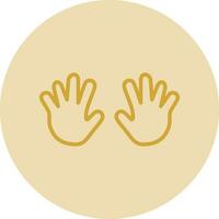 Hands Vector Icon Design