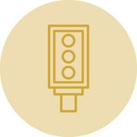 Traffic light Vector Icon Design