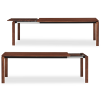 en bois table Couper en dehors isolé transparent Contexte png