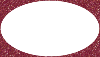 Dark red circle frame glitter on transparent background. Circle element .Design for decorating,background, wallpaper, illustration png