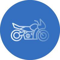 Motorbike Vector Icon Design