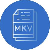 Mkv Vector Icon Design