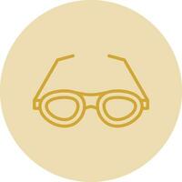 diseño de icono de vector de gafas